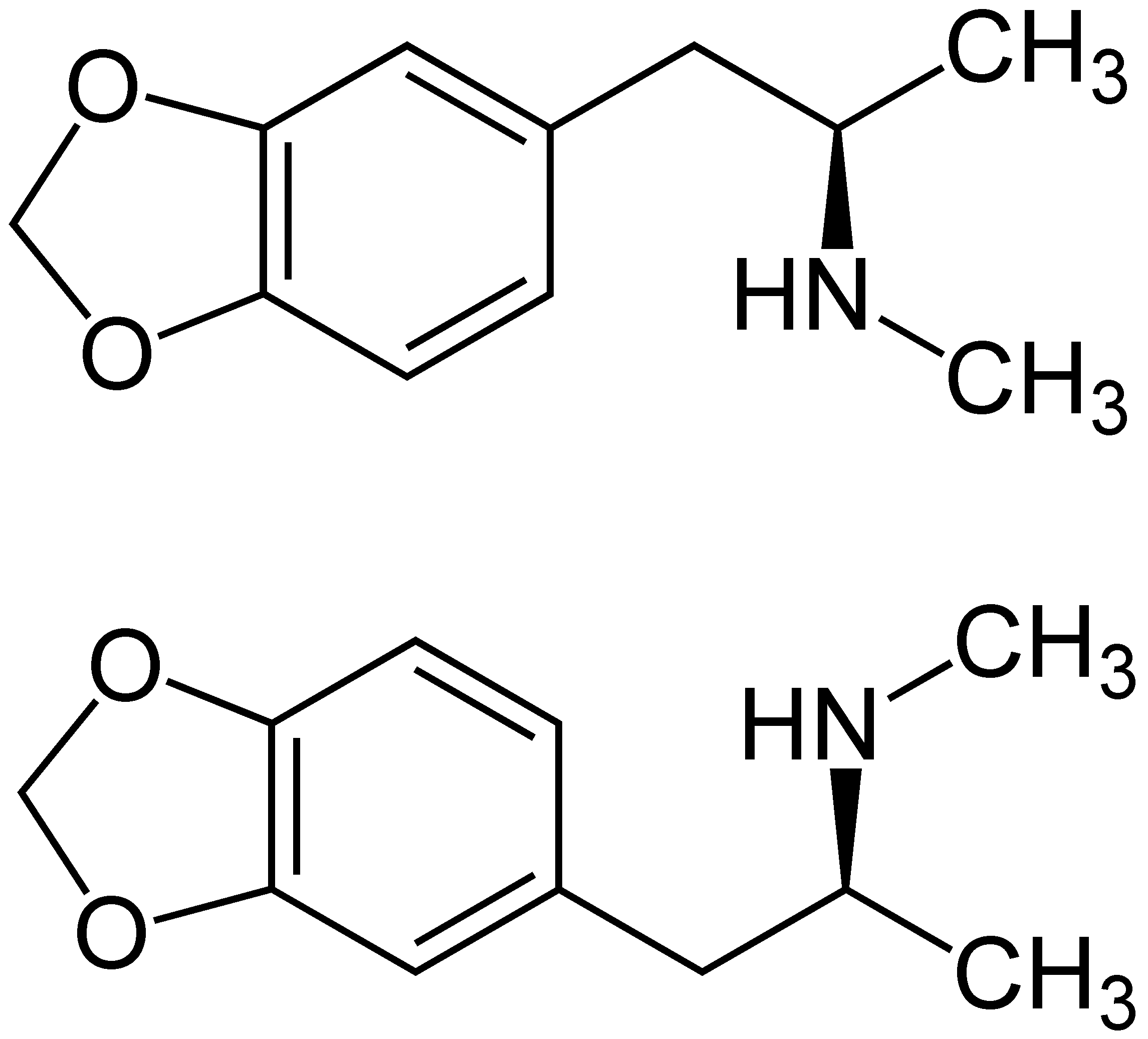 MDMA Chemical Structure
