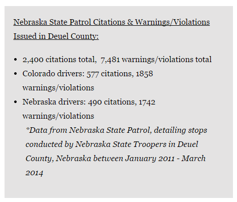 7 News Nebraska Police Statistics Marijuana Traffic Stops 2011-2014