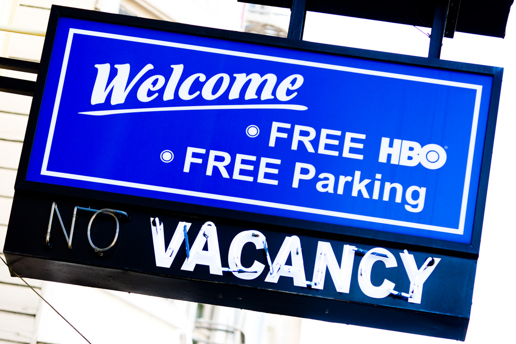 Free HBO Motel Sign