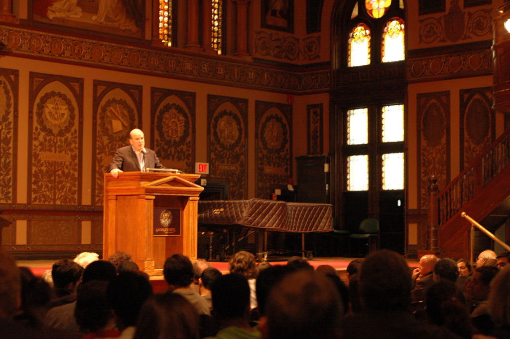 David Simon Speaks at Georgetown DC 2009