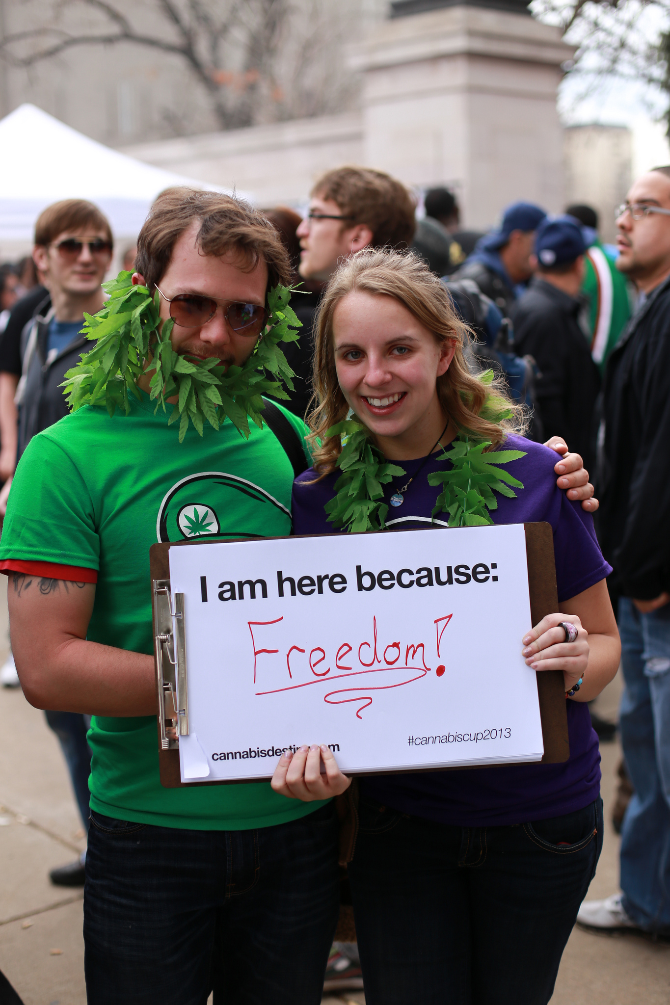 Denver 420 Rally Freedom Sign Denver 420 Rally Freedom Sign
