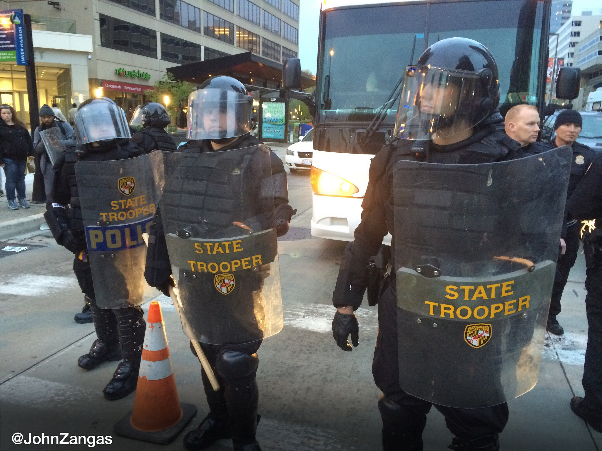 State Troopers Baltimore Riots Freddie Gray Protests 4-2015