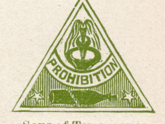 Prohibition Sons of Temperance