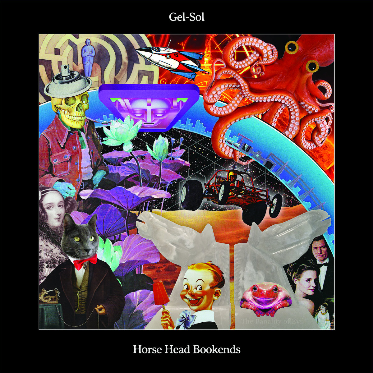gel sol horse head bookends cover art