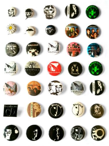 Bauhaus - badges