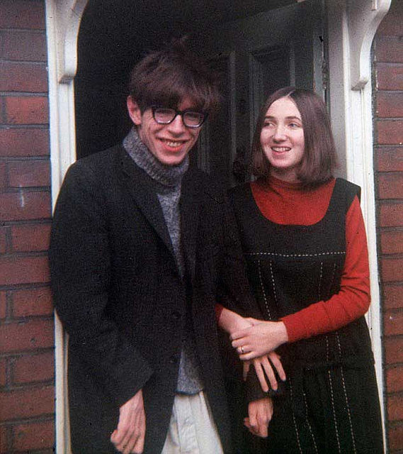 Stephen Hawking and Jane Wilde Hawking in 1978