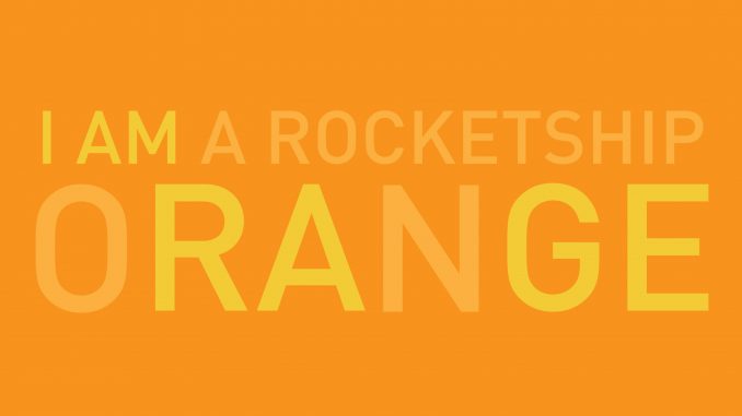 I Am a Rocketship - oRAnGE EP (cover)